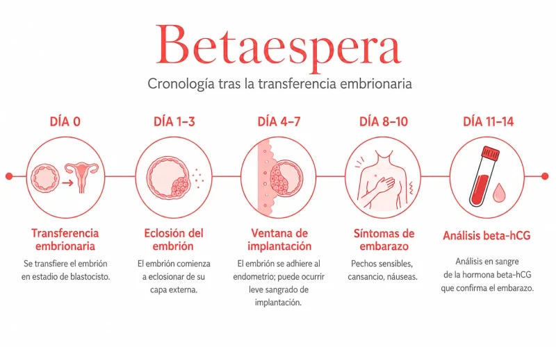 síntomas de la betaespera día a día - cronologia tras transfer síntomas de la betaespera día a día - cronologia tras transfer
